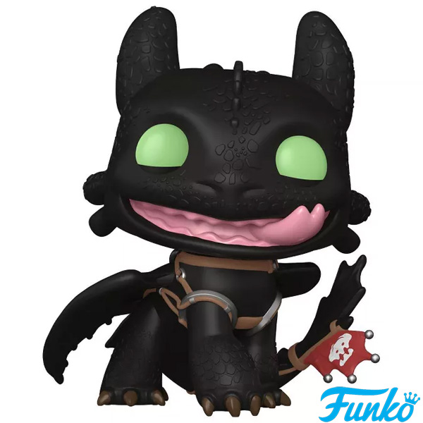 Funko POP #1785 How to Train Your Dragon Toothless with Tongue Exclusive Figure